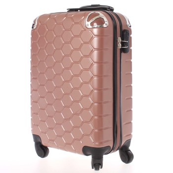 Ružový cestovný kufor pevný - Ormi Hive S