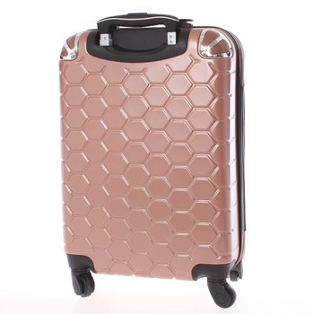 Ružový cestovný kufor pevný - Ormi Hive S