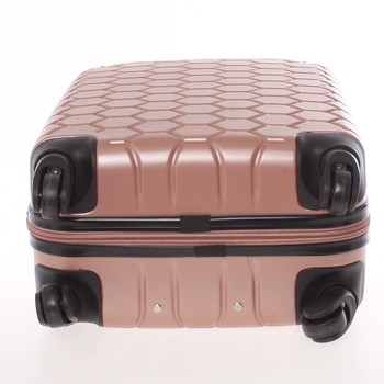 Ružový cestovný kufor pevný - Ormi Hive S