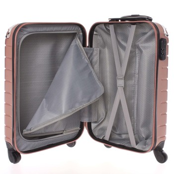 Ružový cestovný kufor pevný - Ormi Hive S