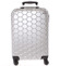 Strieborný cestovný kufor pevný - Ormi Hive L