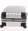 Strieborný cestovný kufor pevný - Ormi Hive M