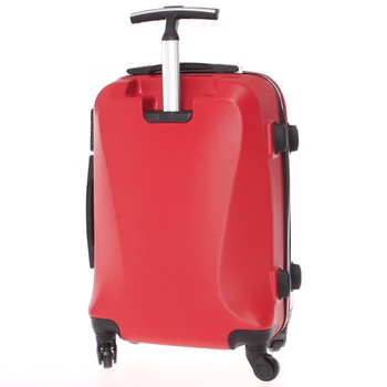 Originálny pevný cestovný kufor červený - Ormi Cross L