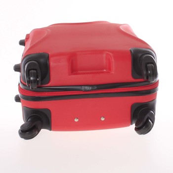 Originálny pevný cestovný kufor červený - Ormi Cross L