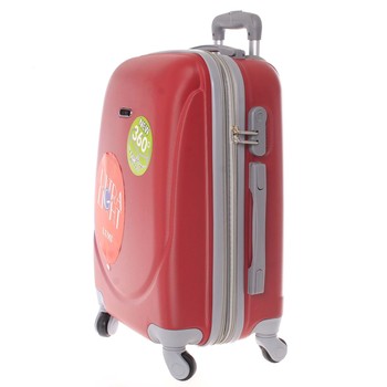 Pevný cestovný kufor červený - Ormi Evenger M