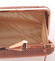 Módna dámska perleťová listová kabelka ružová - Delami V437