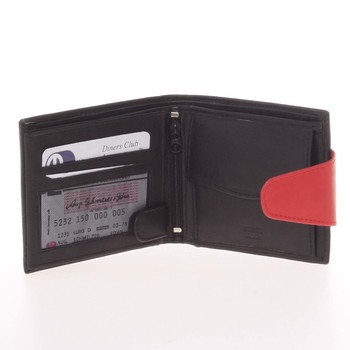 Pánska kožená peňaženka čierna - Delami 11816