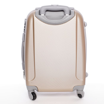 Pevný cestovný kufor zlatý - Ormi Evenger L