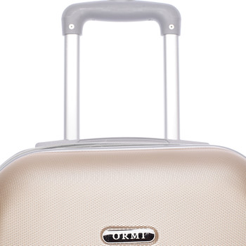 Pevný cestovný kufor zlatý - Ormi Evenger L