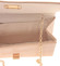Módna dámska vzorovaná listová kabelka marhuľová - Delami D694