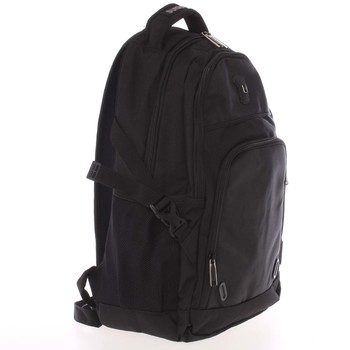 Multifunkčný priedušný ruksak čierny - Suissewin 9017
