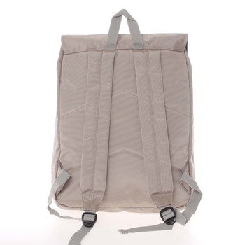 Ľahký veľký cestovný béžový ruksak - Travel plus 0611
