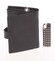 Elegantní pánská kožená peněženka černá - Ellini Notus