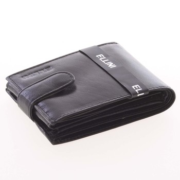 Elegantná pánska kožená peňaženka čierna - Ellini Panther