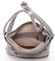 Moderná stredná crossbody kabelka sivá - Delami Karlie