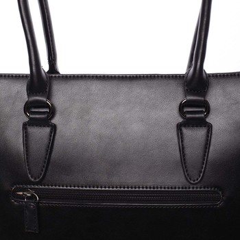 Elegantní dámská černá pevná kabelka - David Jones Anaya