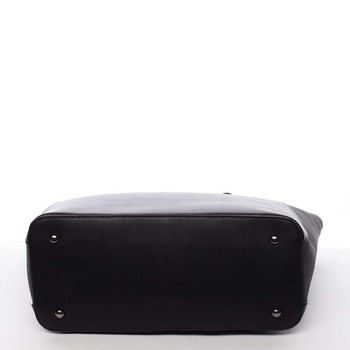 Elegantní dámská černá pevná kabelka - David Jones Anaya