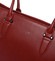 Elegantní dámská červená pevná kabelka - David Jones Anaya