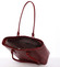 Elegantní dámská červená pevná kabelka - David Jones Anaya