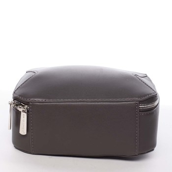 Nadčasová dámska tmavo šedá kabelka do ruky - David Jones Cube