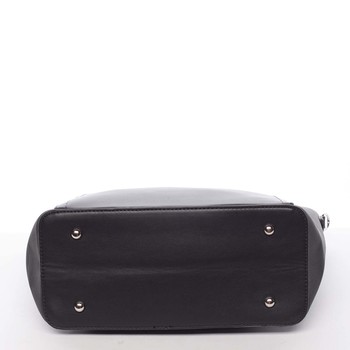 Väčšia dámska čierna kabelka cez rameno - David Jones Pelagiana