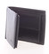 Kvalitná voľná pánska kožená peňaženka čierna - SendiDesign Poseidon