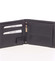 Kvalitná voľná pánska kožená peňaženka čierna - SendiDesign Poseidon