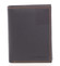 Luxusná pánska kožená čierna voľná peňaženka - SendiDesign Rodion