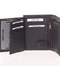 Luxusná pánska kožená čierna voľná peňaženka - SendiDesign Rodion