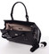 Luxusná čierna dámska prešívaná kabelka do ruky - David Jones Pannai