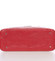 Dámska hladká červená kabelka so vzorom - Annie Claire 7081