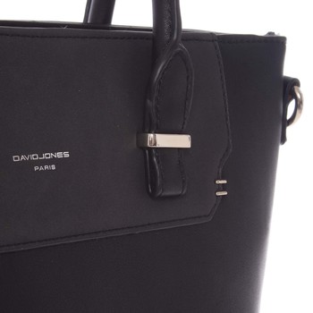 Elegantná čierna menšia kabelka do ruky - David Jones Talia