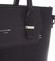 Elegantná čierna menšia kabelka do ruky - David Jones Talia
