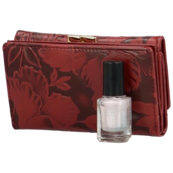 Dámska kožená peňaženka červená - Gregorio Christell