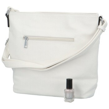 Dámska crossbody kabelka biela - Firenze Kajlla