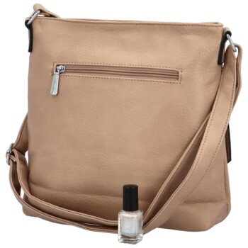 Dámska crossbody kabelka taupe - Coveri Daleina