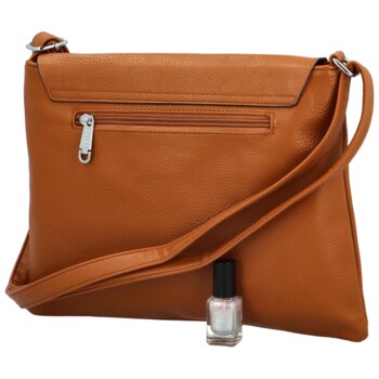 Dámska crossbody kabelka svetlo hnedá - Coveri Spirrit