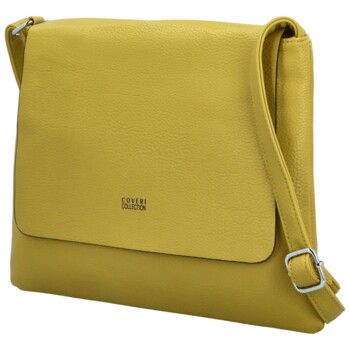 Dámska crossbody kabelka žltá - Coveri Spirrit