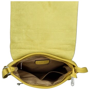 Dámska crossbody kabelka žltá - Coveri Spirrit