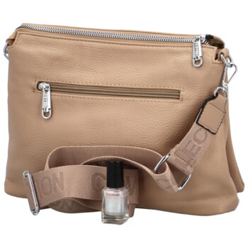 Dámska crossbody kabelka taupe - Coveri Elisabet