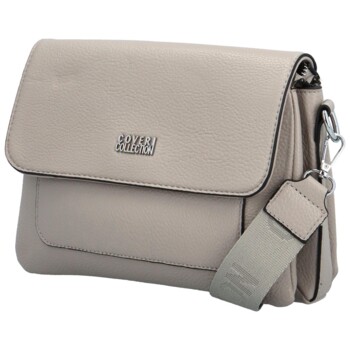 Dámska crossbody kabelka šedá - Coveri Sandra