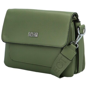 Dámska crossbody kabelka zelená - Coveri Sandra