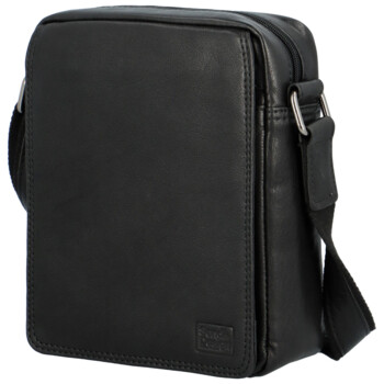 Pánska kožená taška čierna - SendiDesign Merlim A