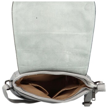 Dámska crossbody kabelka šedá - Firenze Maiami
