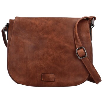 Dámska crossbody kabelka tmavo hnedá - Firenze Maiami