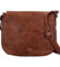 Dámska crossbody kabelka tmavo hnedá - Firenze Maiami