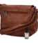 Dámska crossbody kabelka tmavo hnedá - Firenze Maiami