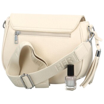 Dámska crossbody kabelka béžová - Herisson Dolgadi