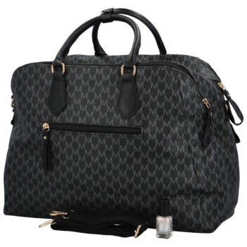 Dámska cestovná taška čierno-čierna - MaxFly Pawlina