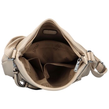 Dámska crossbody kabelka béžová - Coveri Daleina